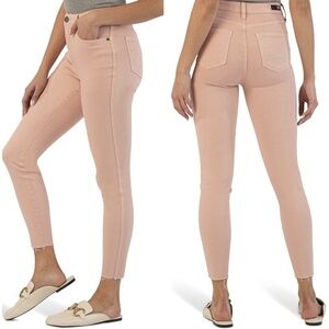 NWT KUT from the Kloth Connie High-Rise Fab AB Ankle Skinny Raw Hem Sz. 16